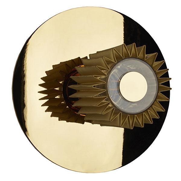 Guld Væglampe - The Sun 270 Design af Perrault & Lauriot-Prvost