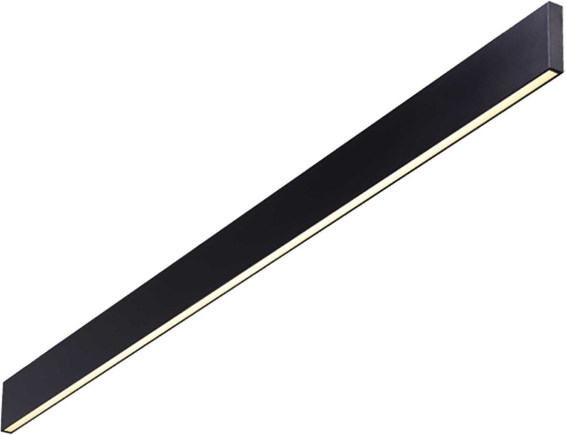Elegant Sort Væglampe Linus - 34W LED, 4000K Lys