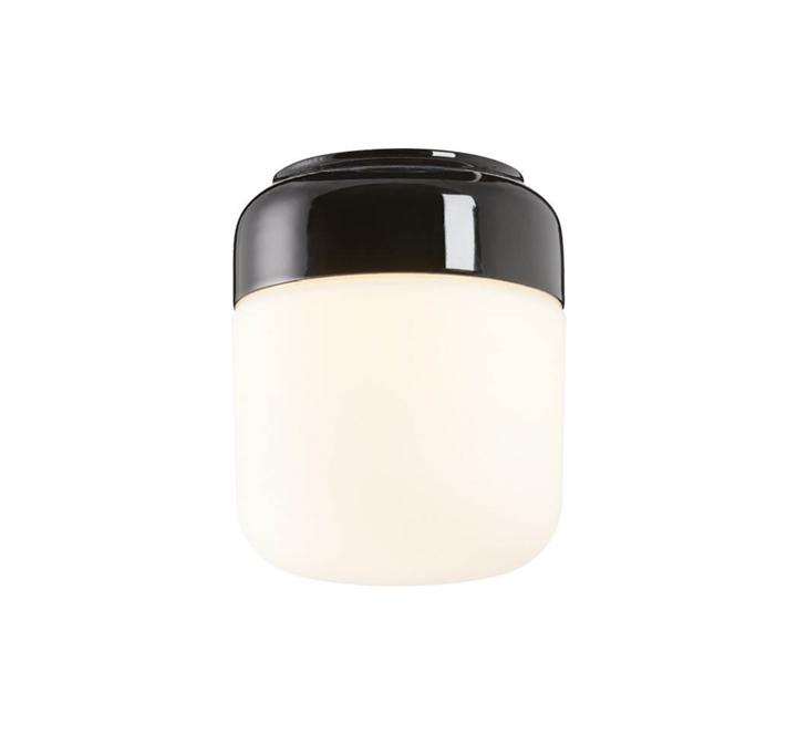 Sort Ohm 140170 Loftlampe/Væglampe - Mat Opal Design