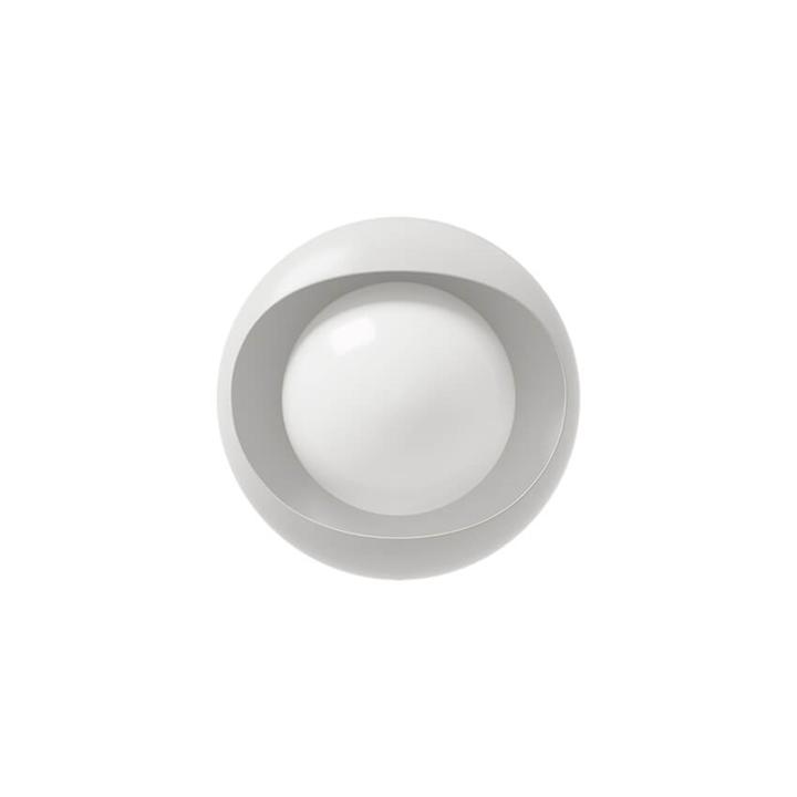 Hvid Cornea Væglampe 220 – Designet af Henning Koppel