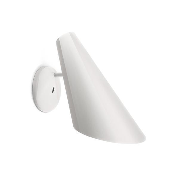 Blank Hvid Vibia .cono Væglampe – Elegant Belysning til Dit Rum