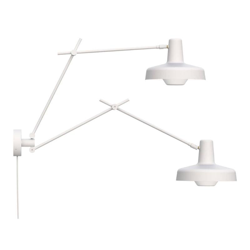 Hvid Arigato Double Væglampe fra Grupa Products