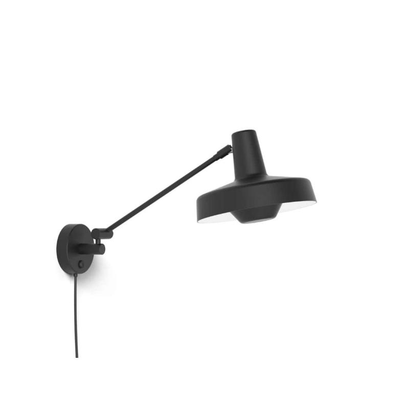 Sort Arigato Væglampe med Justerbar Arm - Grupa Products