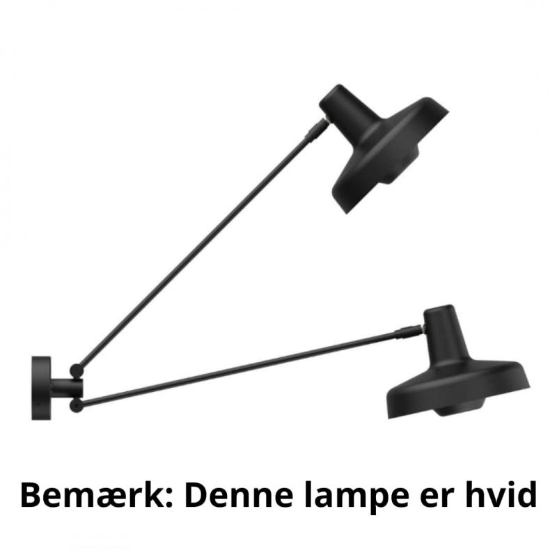 Hvid Arigato Palace Double Væglampe fra Grupa Products