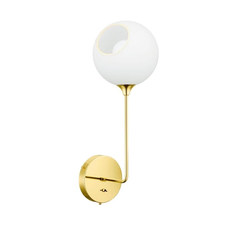 Hvid Ballroom Væglampe H57 - Elegant Belysning til Dit Hjem