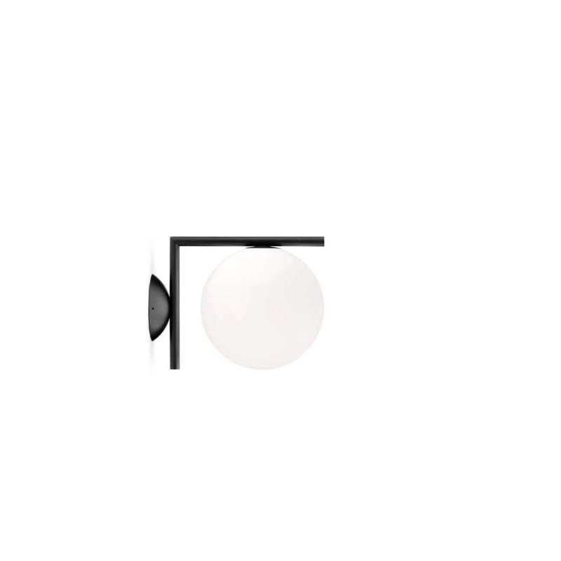Elegant Sort W1 Væglampe fra Flos – Design til hjemmet