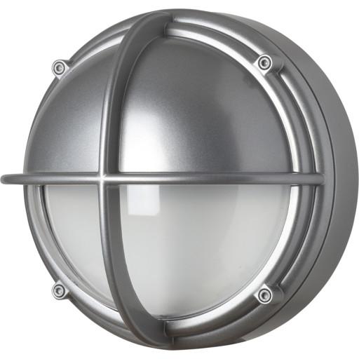 Louis Poulsen Halvskærmet Skotlampe i Klar Aluminium