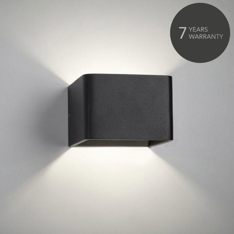 Elegant Sort Mood 1 LED Væglampe - Stilfuld Belysning