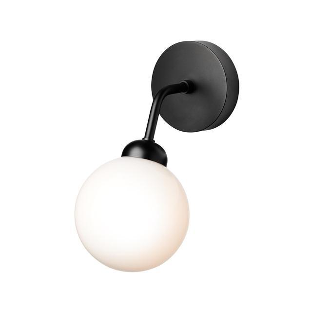 Elegant Apiales Væglampe i Satin Sort - Nuura Design