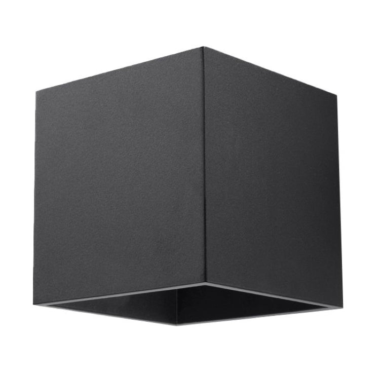 Sort Væglampe Quad - Sollux Lighting Væglampe  - 5903282706569
