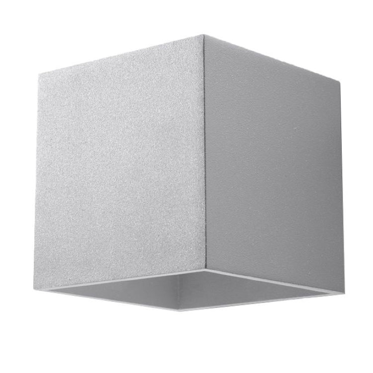 Grå Væglampe Quad - Sollux Lighting Væglampe  - 5903282706576