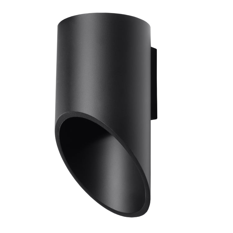 Sort Væglampe Penne - Sollux Lighting Væglampe  - 5902622426136