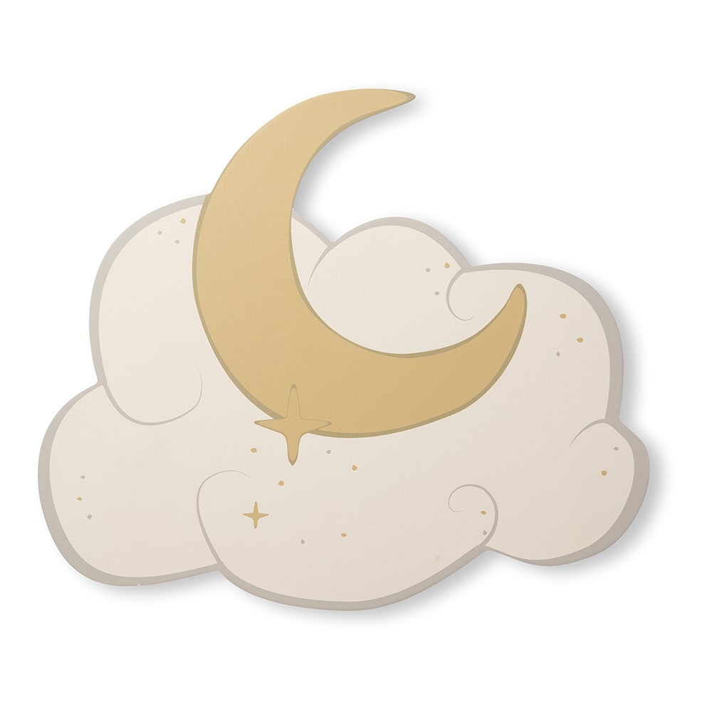 Thatampapos Mine Willi Væglampe Moon And Cloud - Væglampe  - 5713846010861