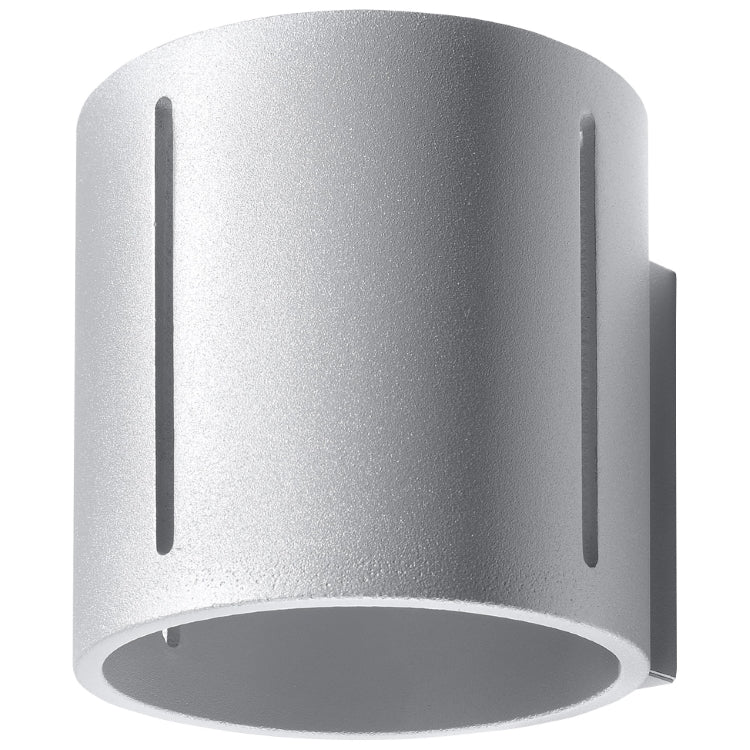 Grå Væglampe Inez - Sollux Lighting Væglampe  - 5902622428536