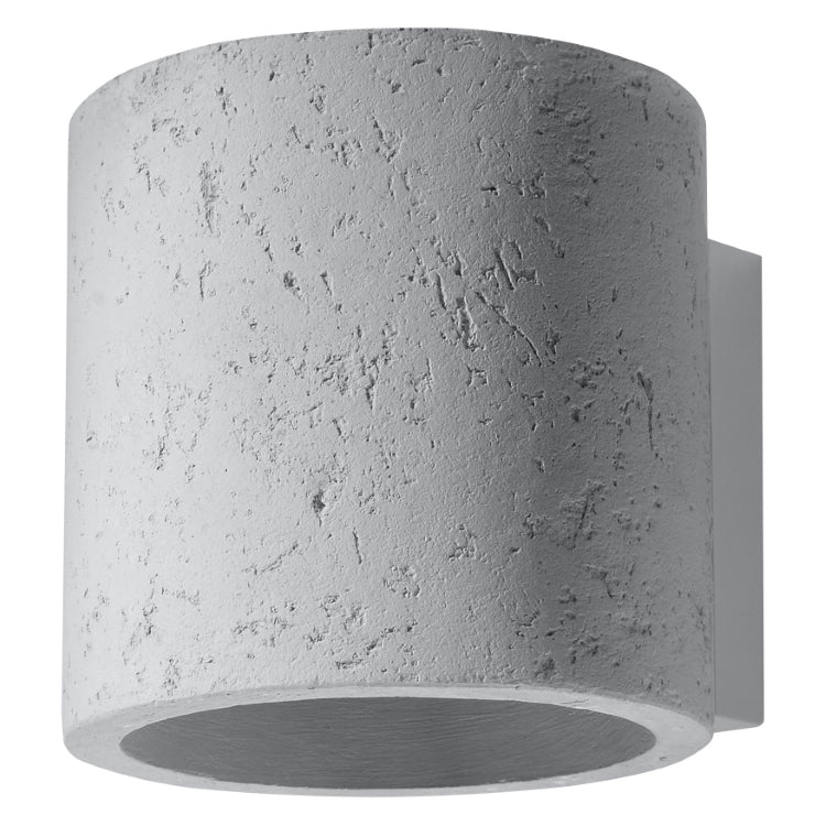 Grå Væglampe Orbis Beton - Sollux Lighting Væglampe  - 5902622429854