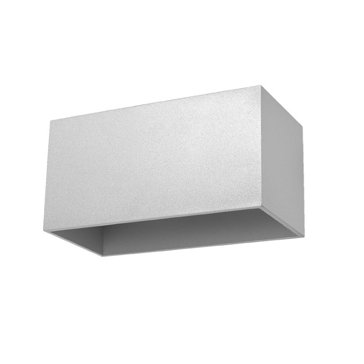 Grå Væglampe Quad Maxi - Sollux Lighting Væglampe  - 5903282705258