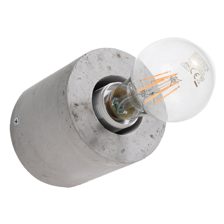 Grå Væglampe Salgado Beton - Sollux Lighting Væglampe  - 5903282706781