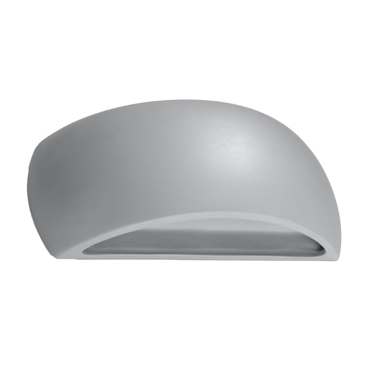 Grå Væglampe Keramik Pontius - Sollux Lighting Væglampe  - 5903282798755