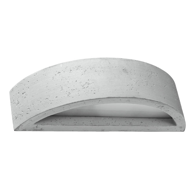 Grå Væglampe Atena Beton - Sollux Lighting Væglampe  - 5903282715790