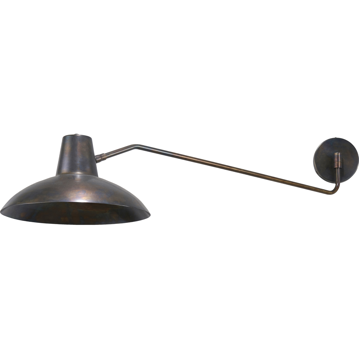 Antique Brown Væglampe Hddesk Antik Brun Iron Brass : 104 Dia: - House Doctor Væglampe  - 5707644696266