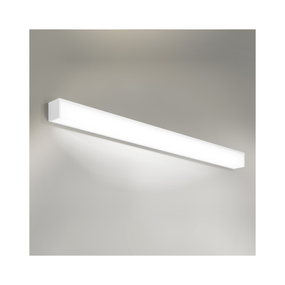 Hvid Balneo Badeværelse Led Væglampe 17w 4000k Ip44 Ra92 Dæmpbar - Væglampe  - 5714255008715