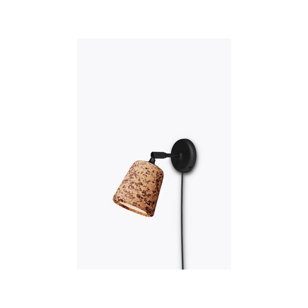 Outlet: Material Væglampe Til E14 Kork New Works - Væglampe  - 5712826201510