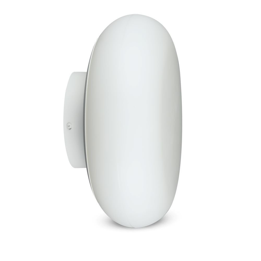 Hvid Led Væglampe 40w Designer Triac Dæmpbar 3000k Dæmpbar : Dæmpbar Kulør : Varm - V-tac Væglampe  - 3800157640541