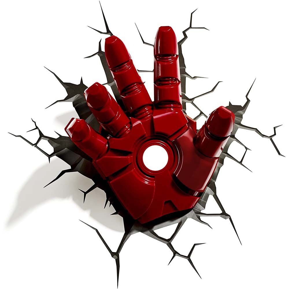 Væglampe Avengers Iron Man Hånd - Marvel Væglampe  - 816733840598