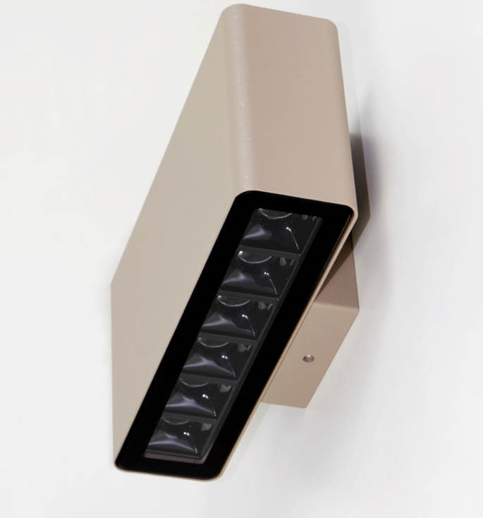 Divar Væglampe Mono 65 Aluminium - Sol Væglampe
