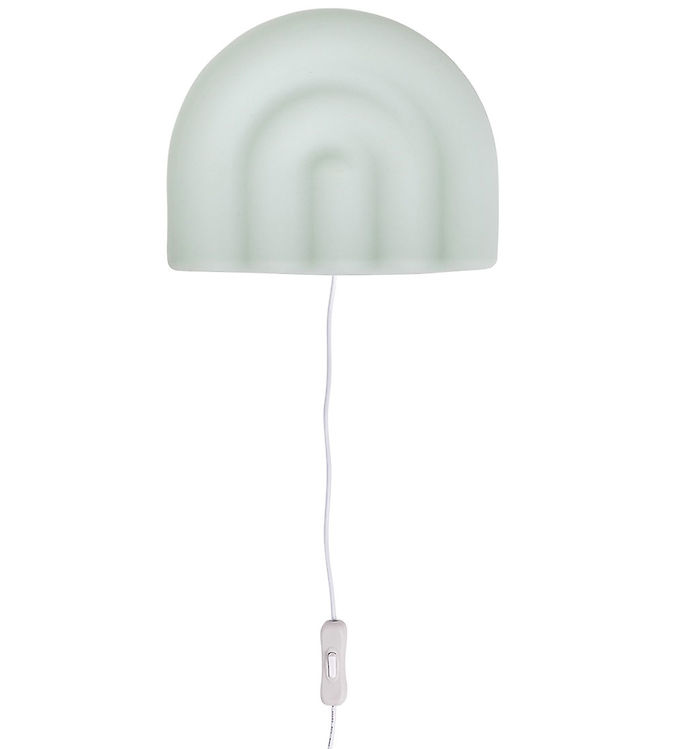 Blå Oyoy Væglampe Rainbow 24x19x6 Pale Blue - Oyoy Væglampe  - 5712195071387