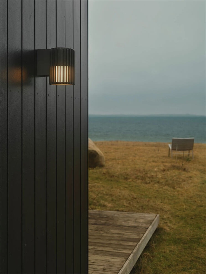 Aludra Udendørs Væglampe Seaside Antrasit - Nordlux Væglampe  - 5704924022036