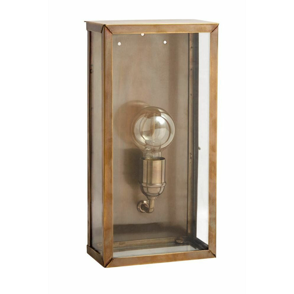 Eos Væglampe Udendørslampe H40 Messing Finish - Nordal Væglampe  - 5708309159829