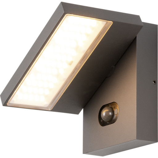 Abridor Væglampe Mat Antracit 600 650lm 2200 2700k Cri80 - Slv Væglampe  - 4024163298575
