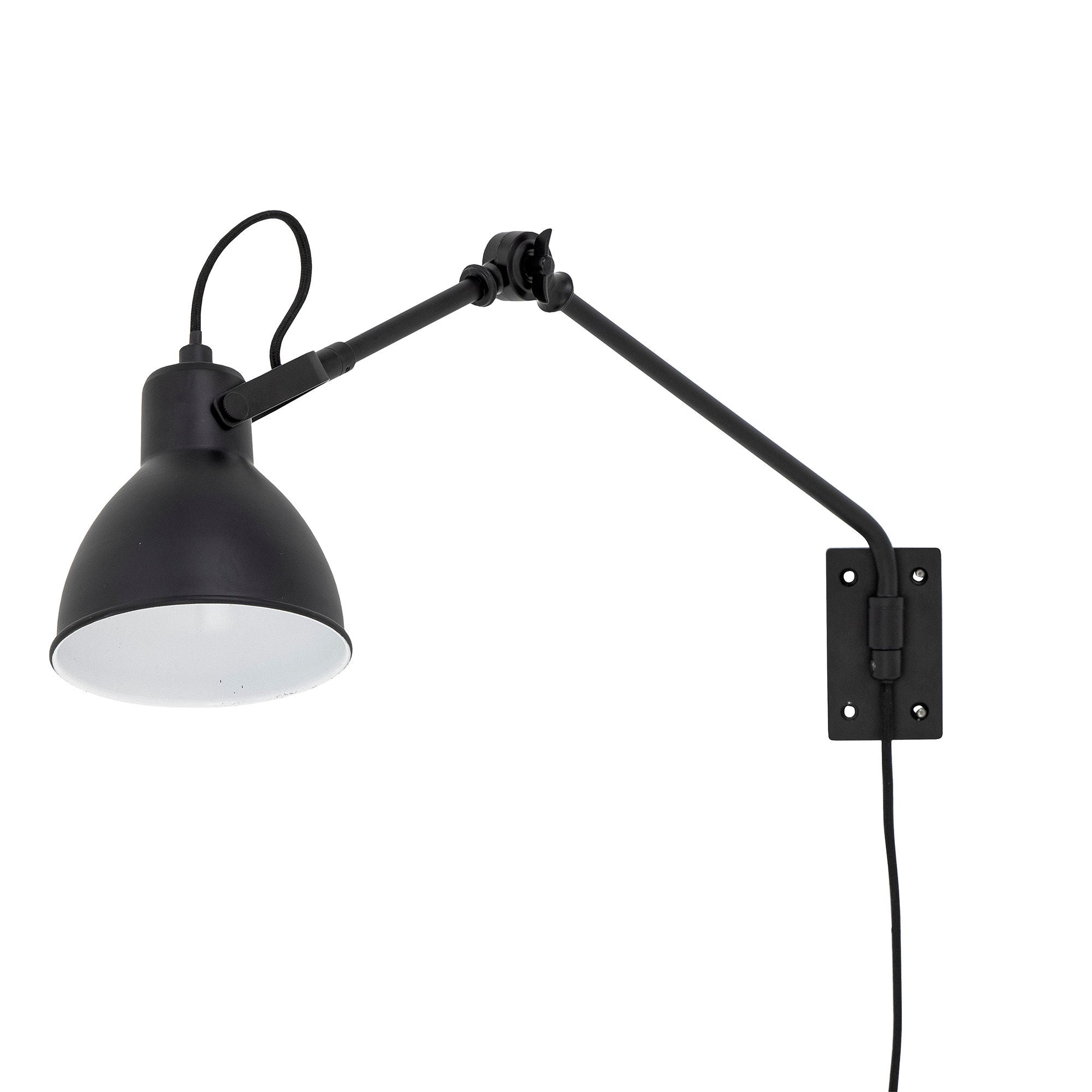 Sort Metal Væglampe Jili fra Creative Collection