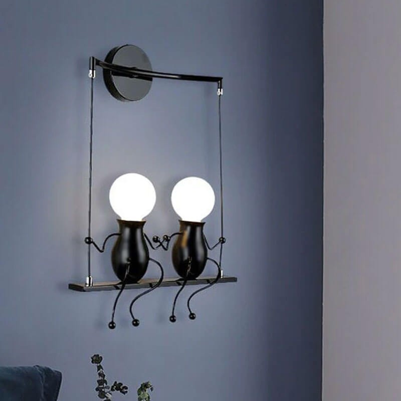 Lamp Væglampe Gynge - Væglampe