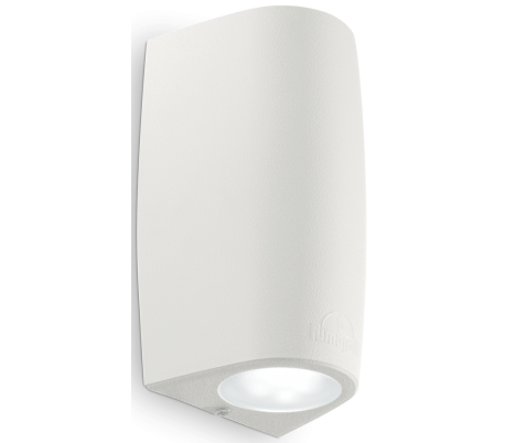Hvid Keope Væglampe Aluminium H16 Gu10 - Ideal Lux Væglampe