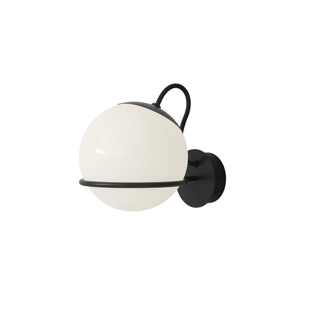 Sort Astep Model 237 Væglampe - Astep Væglampe  - 5714056000642