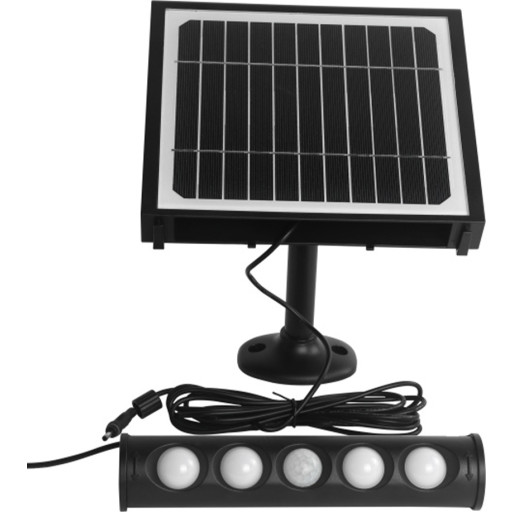 Mylight Security Solcelle Væglampe Med Sensor - E3light Væglampe  - 5707823605546