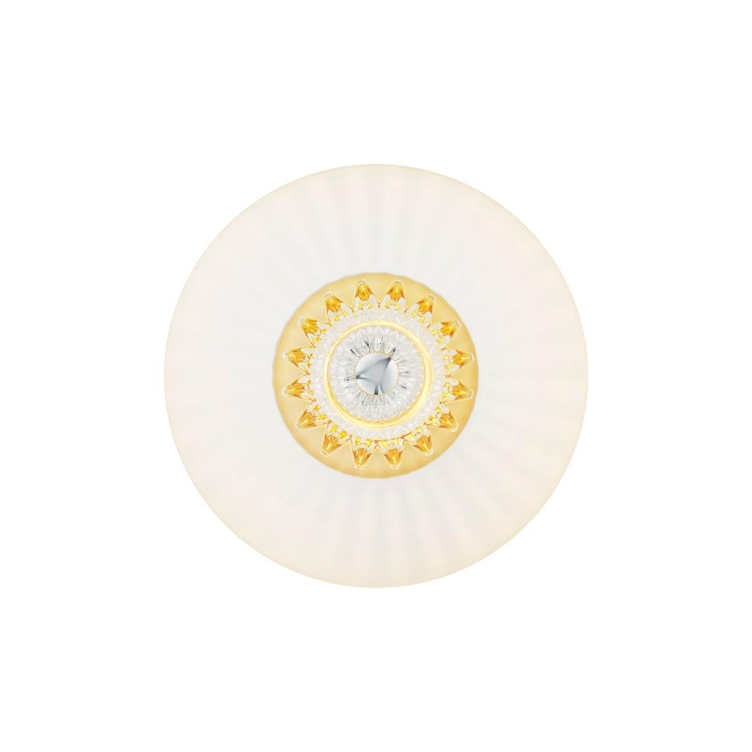 Hvid New Wave Optic Væglampe Opal Design - Design By Us Væglampe  - 5713874230330