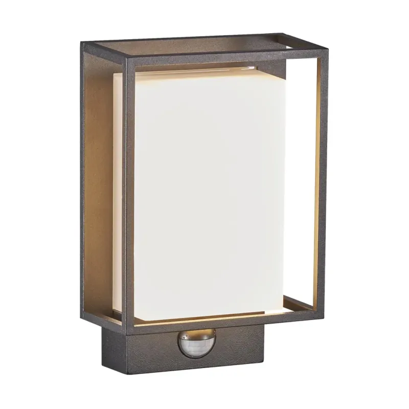 Sort Nordlux Nestor Sensor Væglampe - Nordlux Væglampe  - 5701581464988