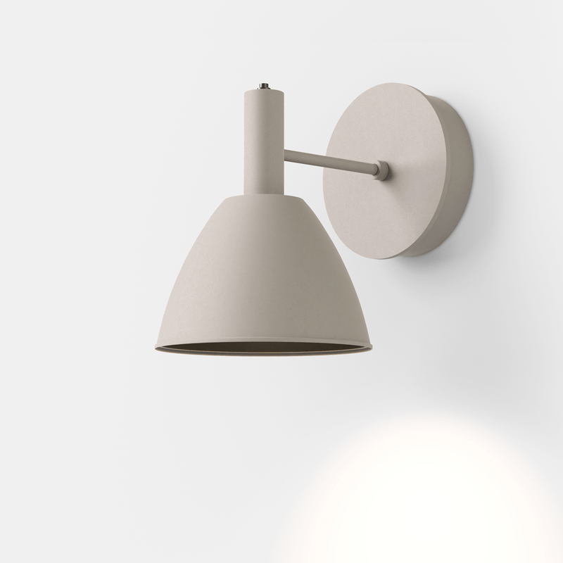 Mini Bauhaus Væglampe Lumini Sand - Lumini Væglampe