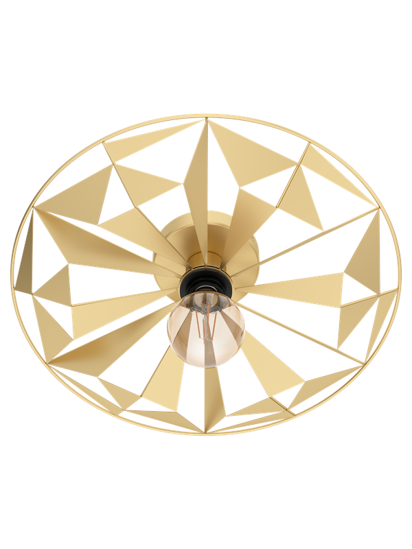 Eglo Castanuelo Væg Loftlampe Guld - Eglo Væglampe  - 9002759434434