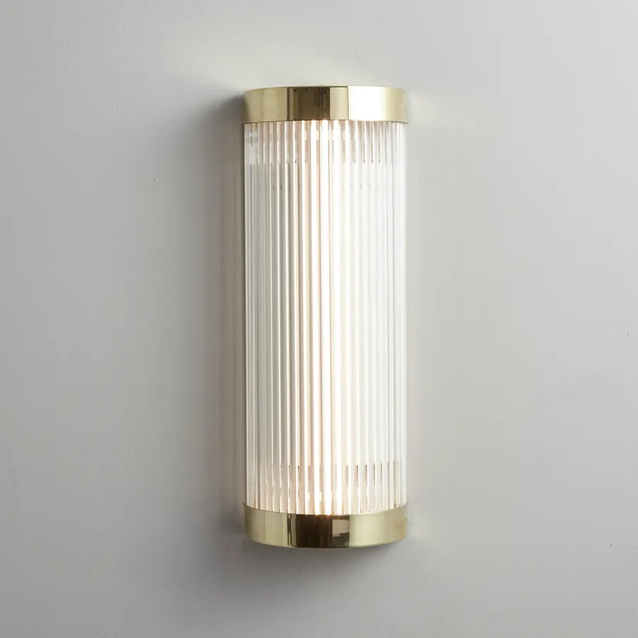 Wide Pillar Væglampe Original Btc Polished Brass - Original Btc Væglampe