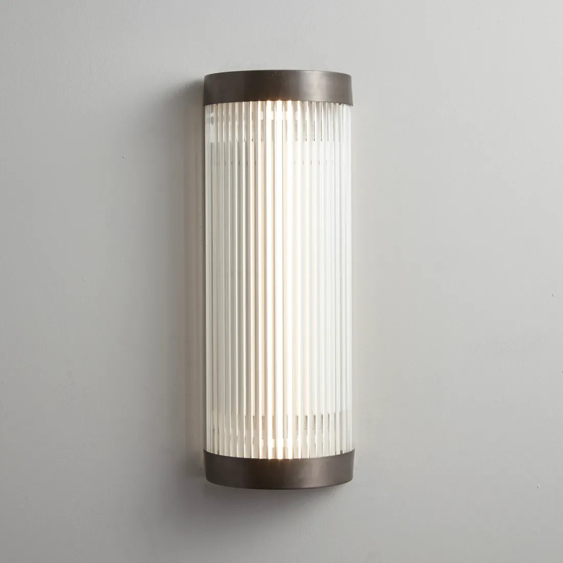 Wide Pillar Væglampe Original Btc Wethered Brass - Original Btc Væglampe
