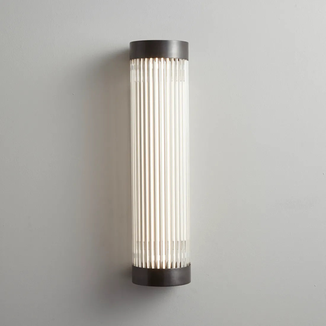 Narrow Pillar Væglampe Original Btc Wethered Brass - Original Btc Væglampe