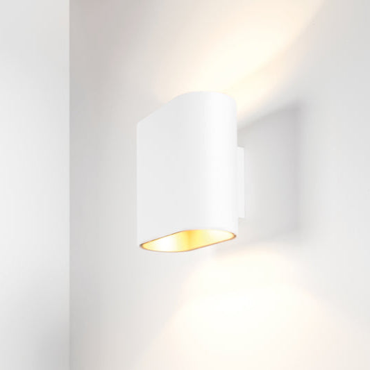 Hvid Duell Væglampe Ip55 Led Modular Champagne 2700k - Modular Væglampe