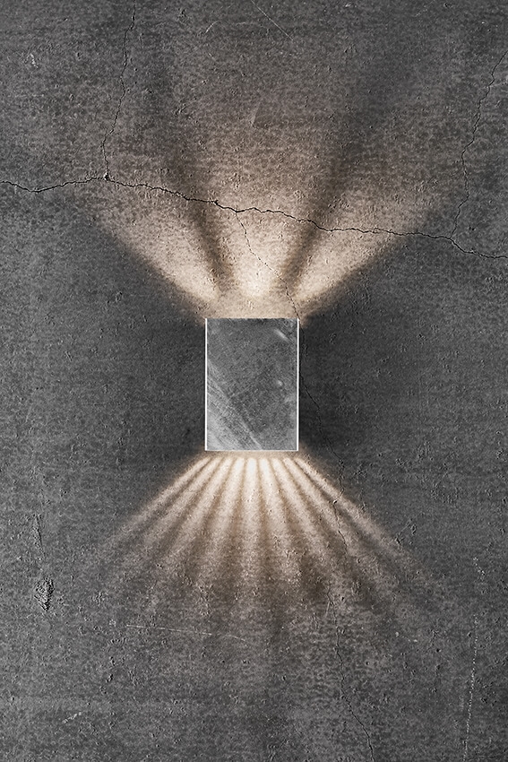Fold Udendørs Væglampe Led Galvaniseret Stål - Nordlux Væglampe  - 5704924000607