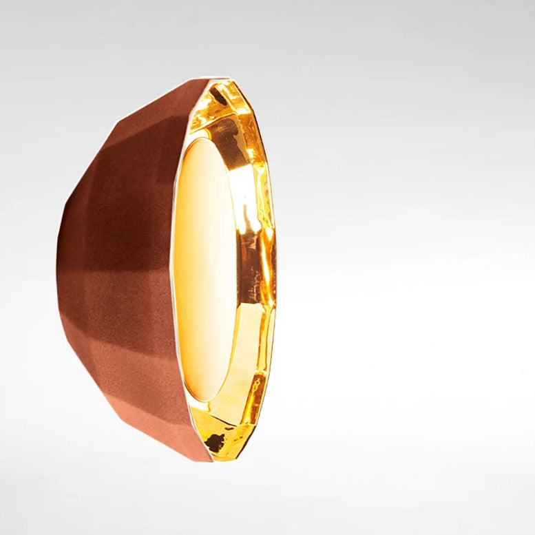 Scotch Club Væglampe Fra Marset Ø40 Terracotta Guld - Marset Væglampe
