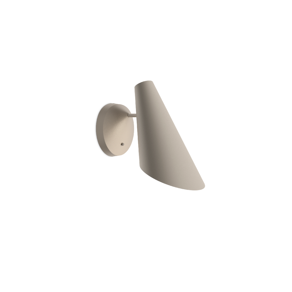 Cono Væglampe Vibia Beige - Vibia Væglampe
