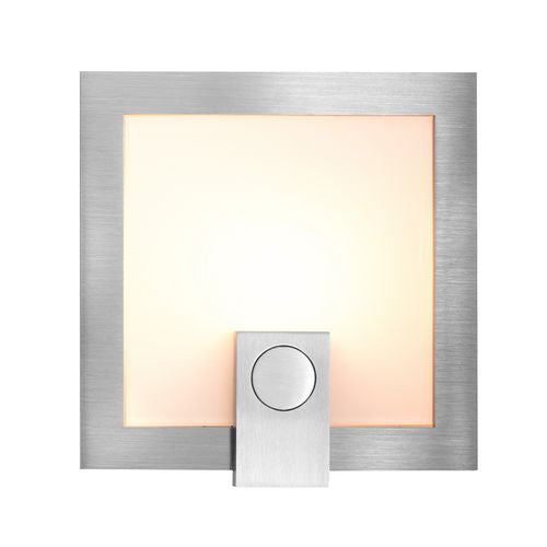 Hvid Mezzo Væglampe Psm Lighting Med Plasterkit Til Montering Gips T Opal Glas - Psm Lighting Væglampe